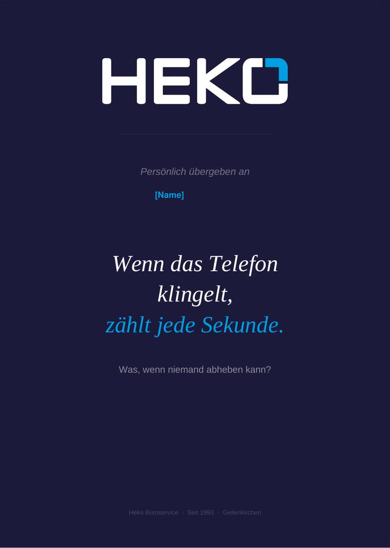 Titelseite des HEKO Voice Magazins über moderne Telefonie